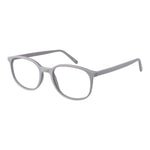 Andy Wolf Gray Unisex Glasses Frame, grey acetate full-rim, size 54-19-145, stylish panto eyewear with demo lenses.