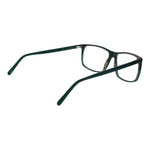 Andy Wolf Green Unisex Glasses Frame in full-rim acetate with rectangle lenses and demo glasses.