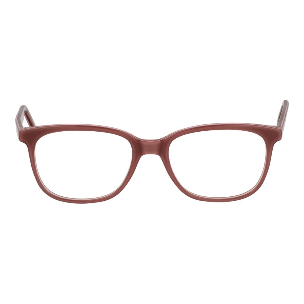 Andy Wolf Pink Unisex Glasses Frame in full-rim acetate with a rose color, rectangle style, size 53-17-140.