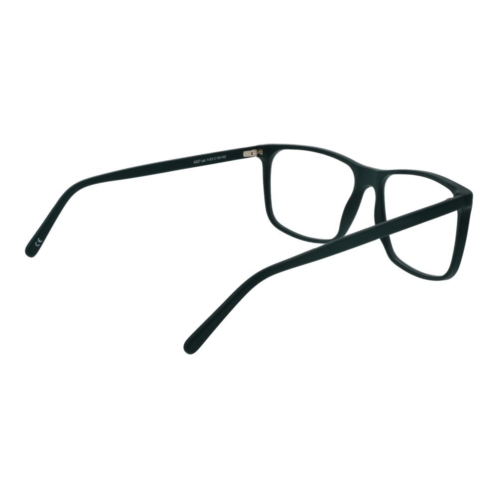 Andy Wolf Green Unisex Glasses Frame, full-rim acetate, with demo lenses, rectangle style, includes branded case.