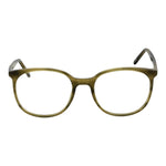 Andy Wolf Green Unisex Glasses Frame, full-rim acetate with demo lenses, panto style, includes branded case.