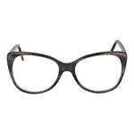 Andy Wolf Gray Unisex Glasses Frame in full-rim acetate cat-eye style with grey color, demo lenses, and no extra features included.
