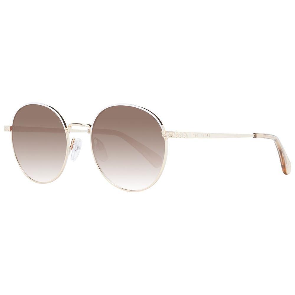 Ted Baker Gold Metal Sunglasses