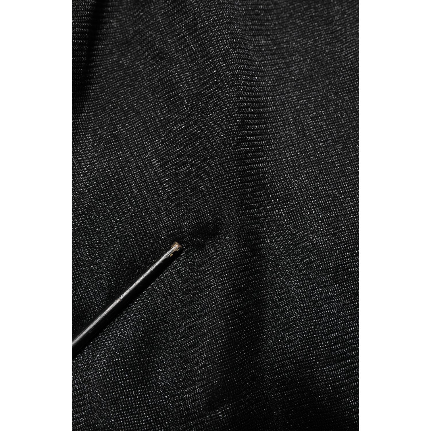 Dolce & Gabbana Black Polyester Pullover Sweatshirt Sweater