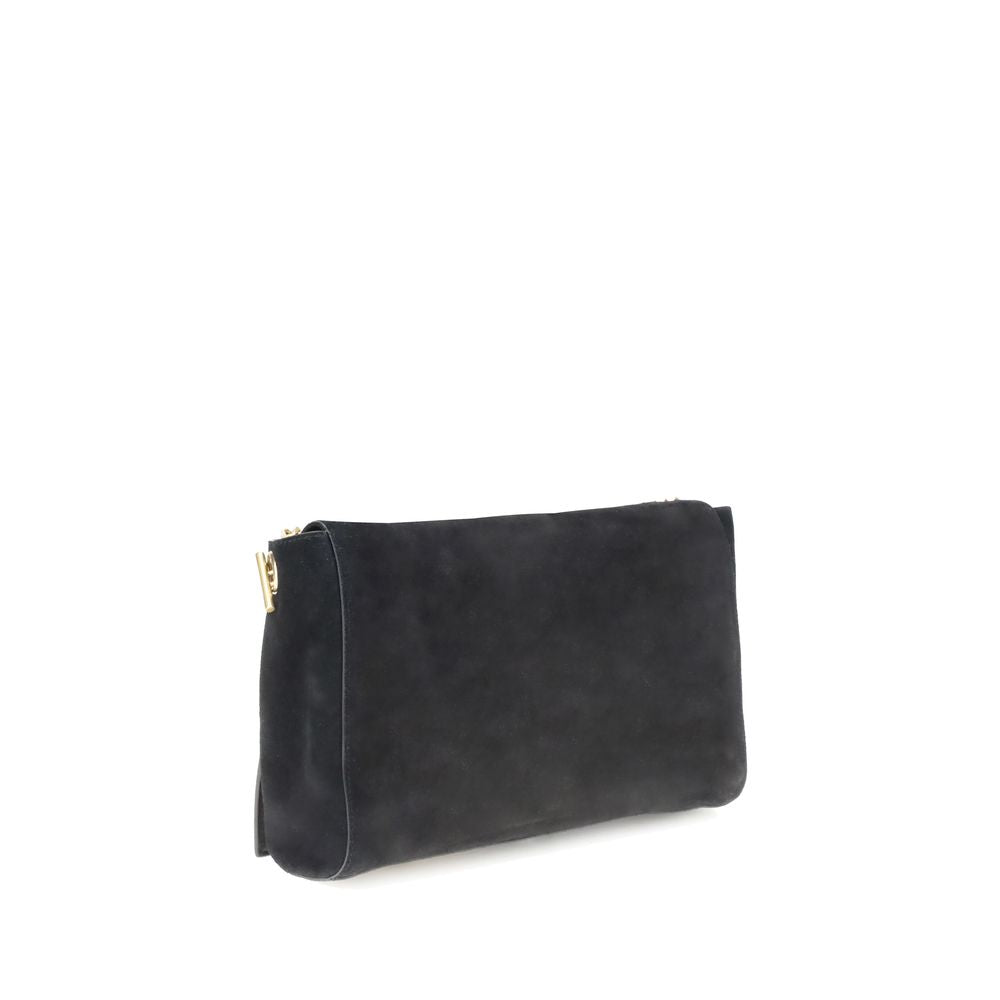 Front view with bag zipped and handles upright.