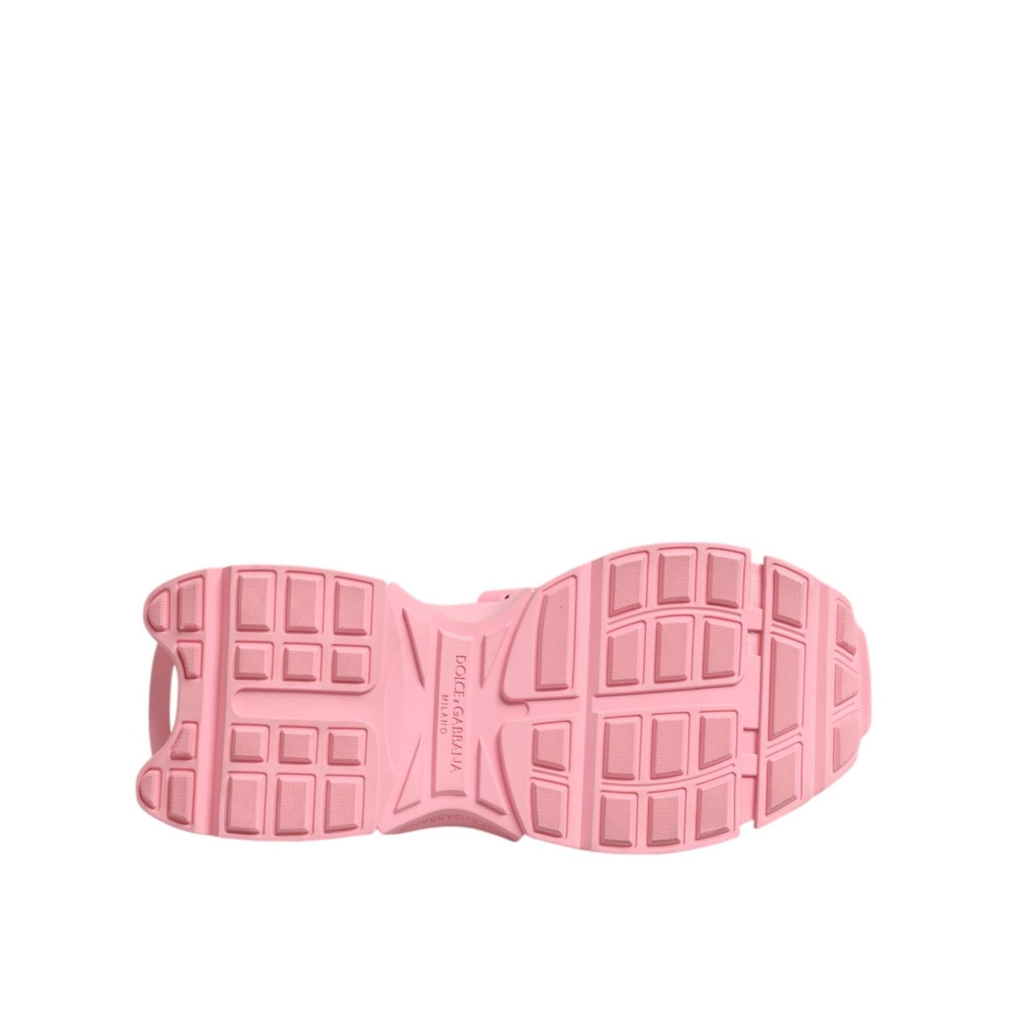 Dolce & Gabbana Pink Low Top Space Women Sneakers Shoes