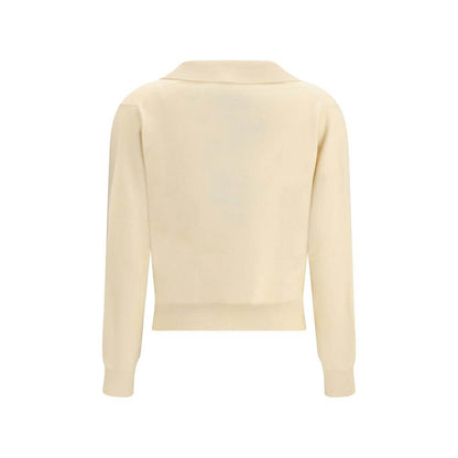 Margiela Cream Fleece Wool Sweater