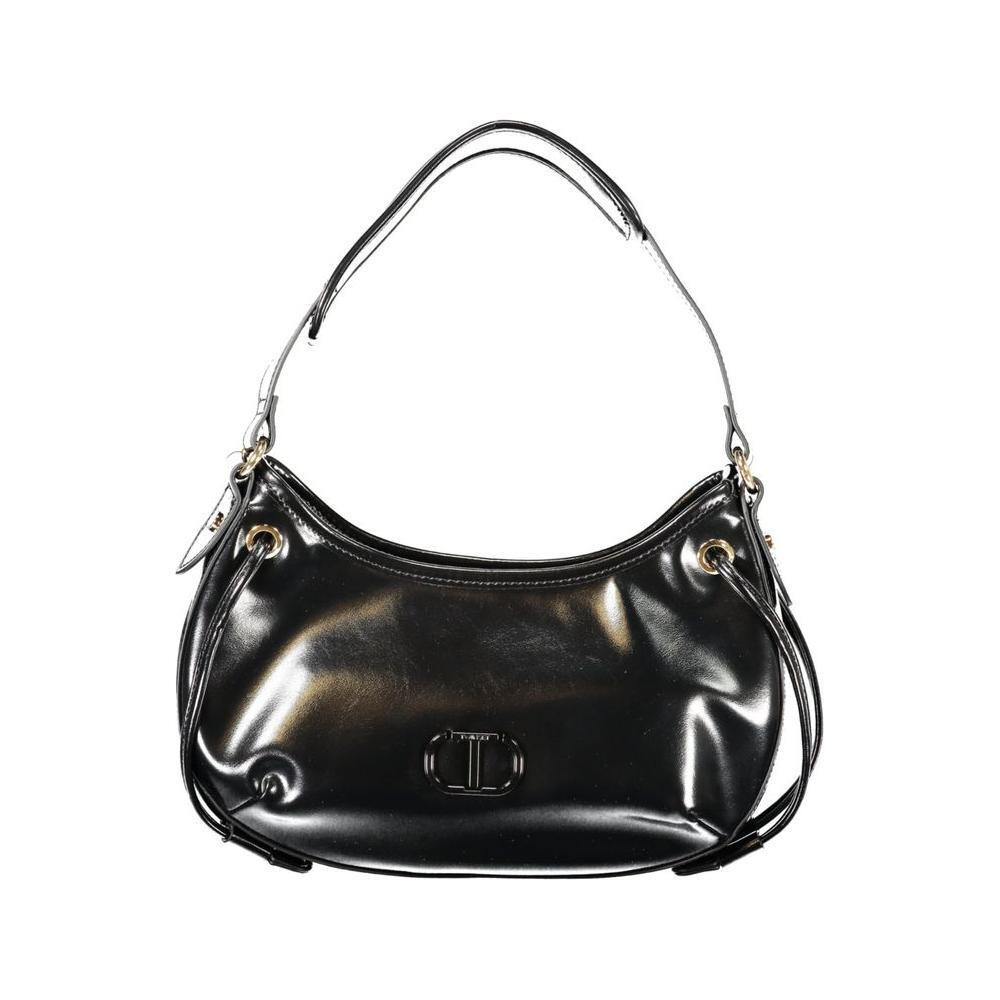 Front view with bag zipped and handles upright.