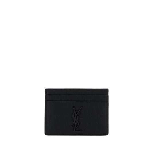 Saint Laurent Black Lamb Ovis Aries Aries Wallet