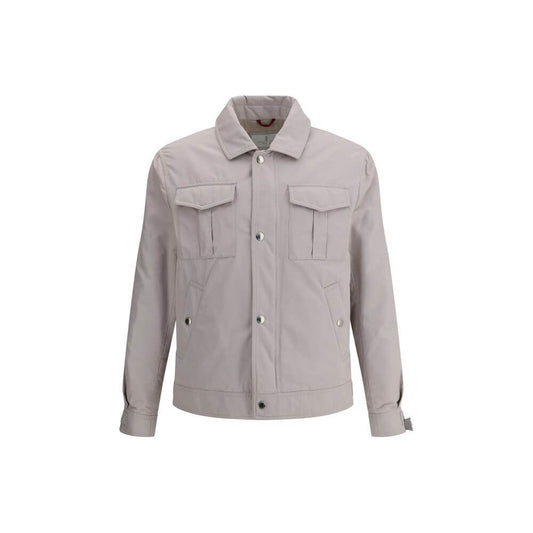 Brunello Cucinelli White Polyamide Coat