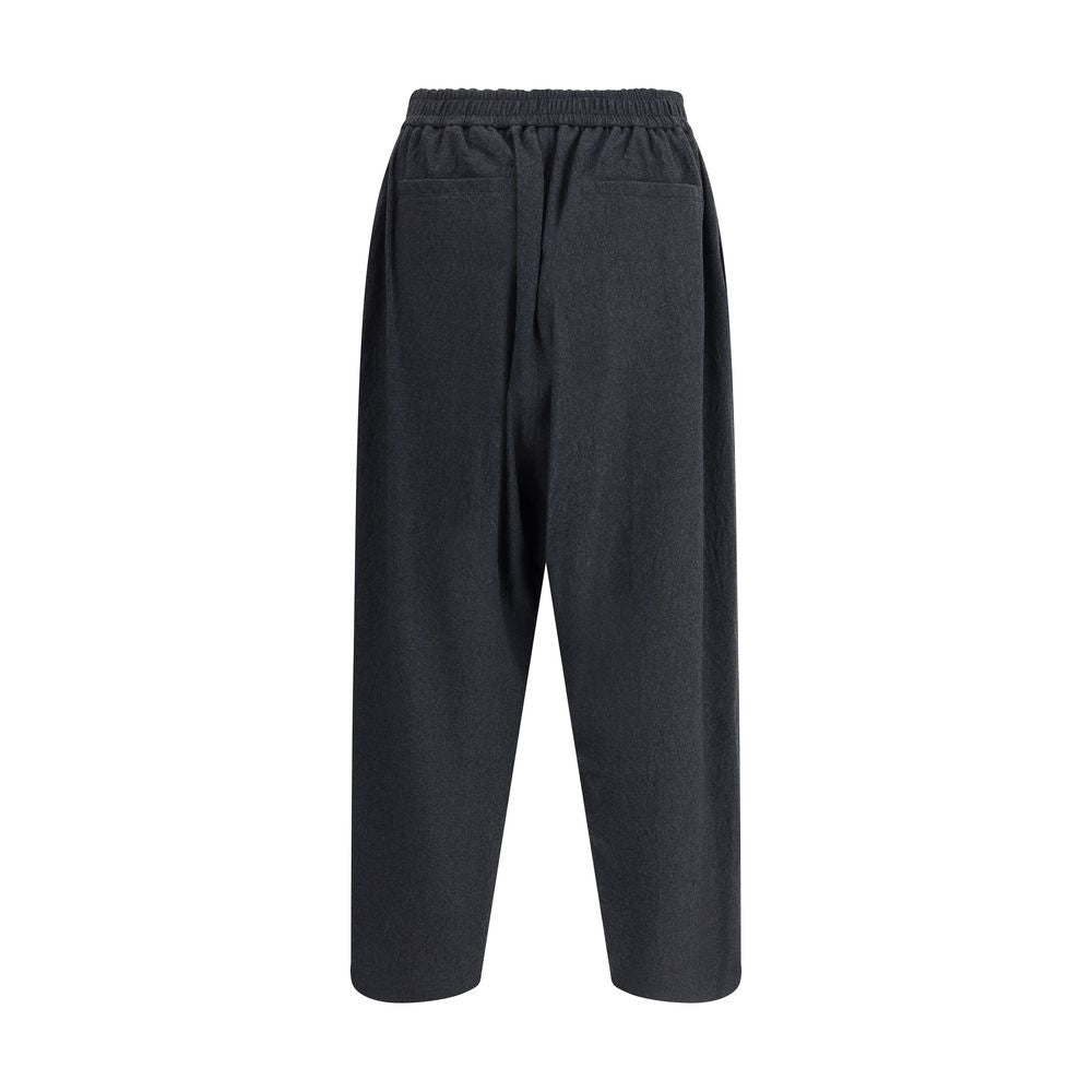 Giorgio Armani Virgin Wool Flannel Pants GI-GM002269U8131-IT44 | XS
