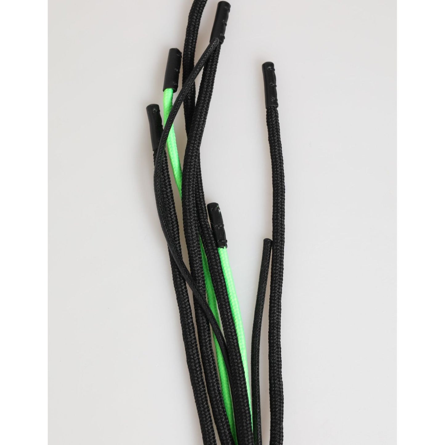 Dolce & Gabbana Multicolor Polyester Tape String DG Logo Keychain Keyring