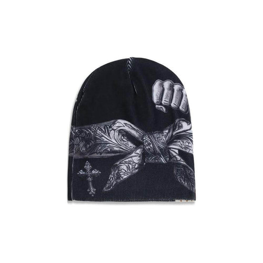 PDF Channel Pin beanie Hat PD-DFM58029B0000PXBLACK-UNI