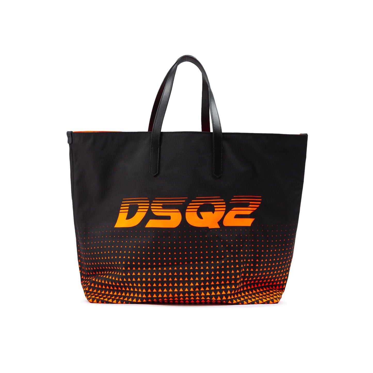 Dsquared² Bicolour Polyester Logo Shopping Bag