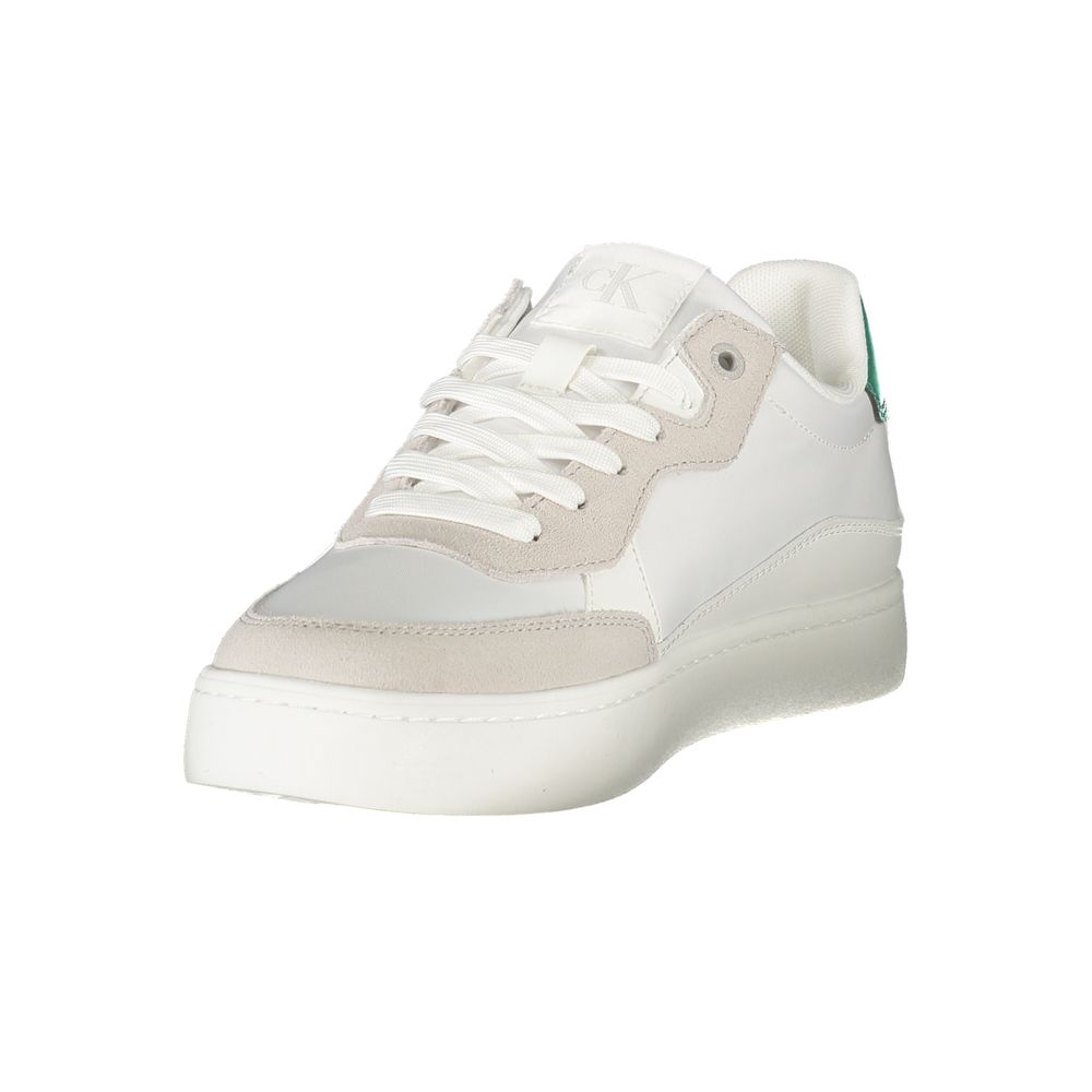 Calvin Klein White Leather Men Sneaker