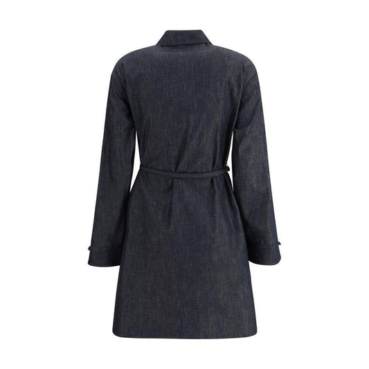 Fendi Chambray Dress FE-FLD565AVF2F0EX7-IT42 | L