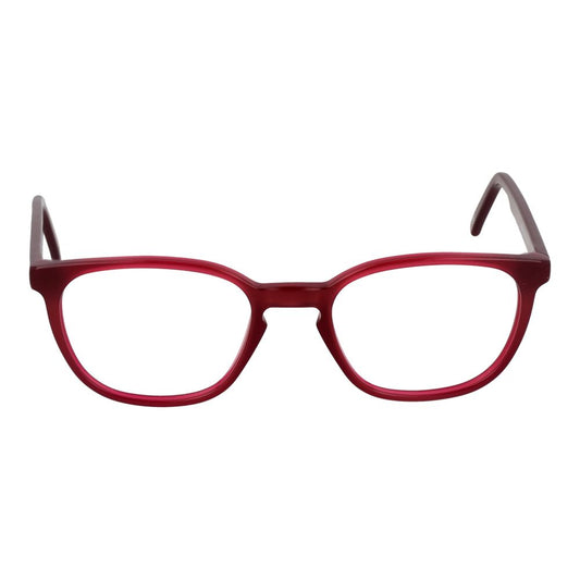 Andy Wolf Purple Unisex Glasses Frame in full-rim acetate with oval lenses style, includes case, no extra protection or filter, demo lenses.