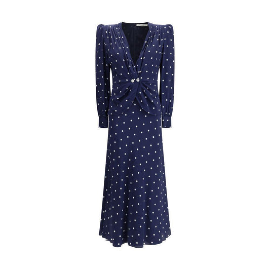 Alessandra Rich Polka dot Dress AL-FABX41081643-IT40 | M