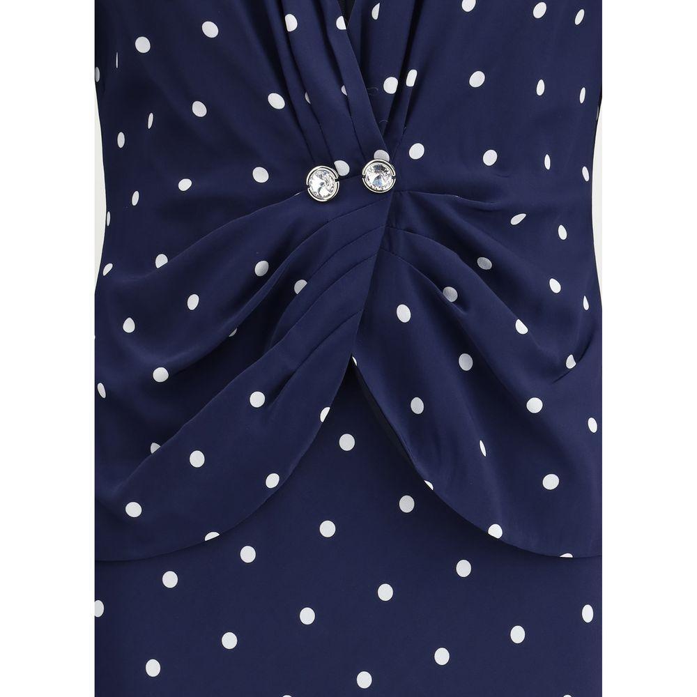 Alessandra Rich Polka dot Dress AL-FABX41081643-IT40 | M