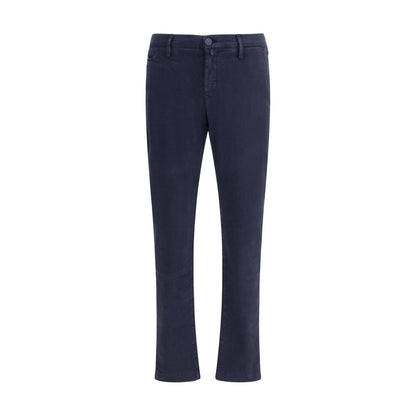 Jacob Cohen Blue Cotton Casual Pants