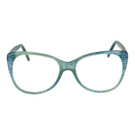 Andy Wolf Green Unisex Glasses Frame with full-rim cat eye style made of acetate.