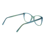 Andy Wolf Green Unisex Glasses Frame in acetate with cat eye style, full-rim, 55-16-140 size, includes branded case.