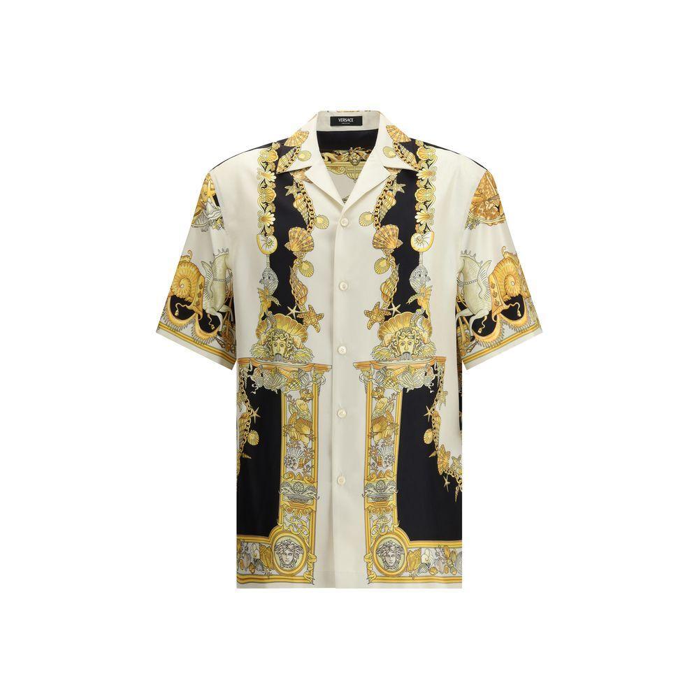 Versace Silk Shirt VE-10039261A145675W800-IT52 | XL