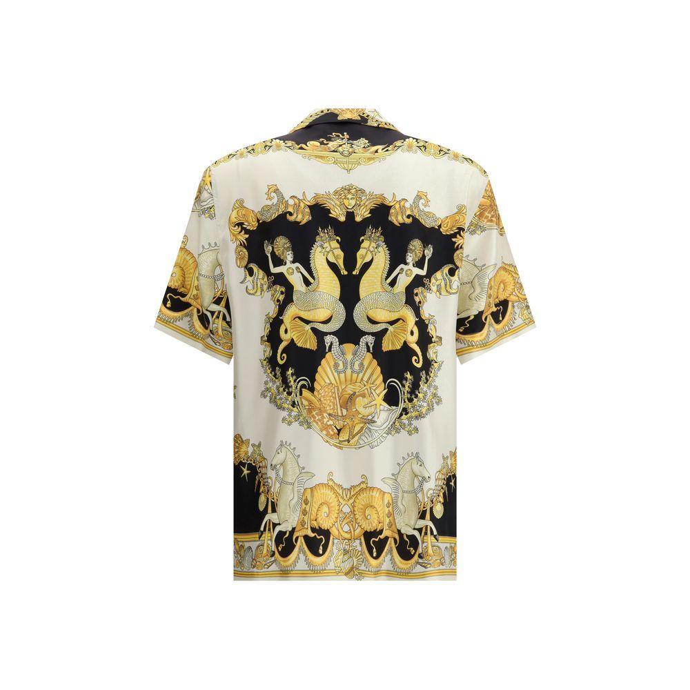 Versace Silk Shirt VE-10039261A145675W800-IT52 | XL
