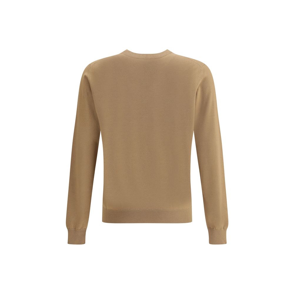 Fendi Beige Fleece Wool Sweatshirt
