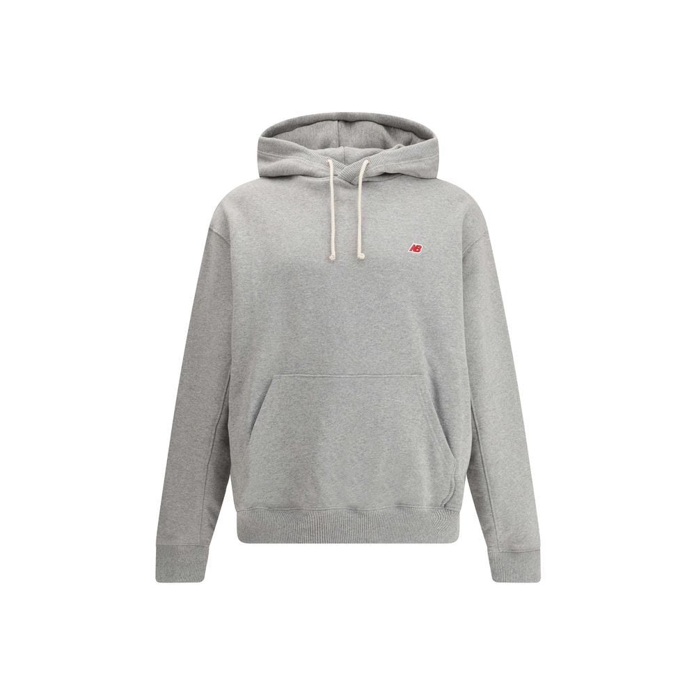 New Balance Gray Cotton Sweatshirt