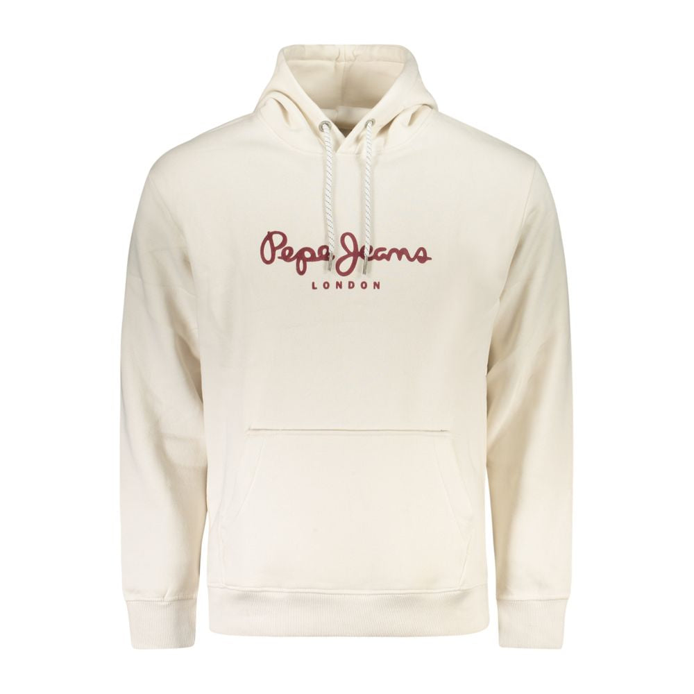 Pepe Jeans White Cotton Sweatshirt