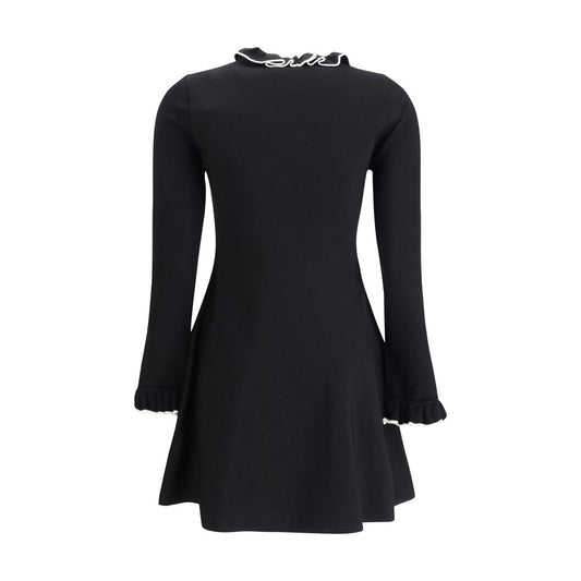 Valentino Knit Dress with volants VA-7B3KD13Y9K50NA-M