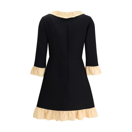 Valentino Wool and silk short Dress VA-7B3VADY01CFTB1-IT42 | L