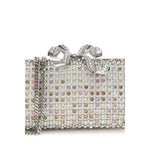 Self-Portrait Multicrystal Clutch Bag SEAW25305MUMULTIBB