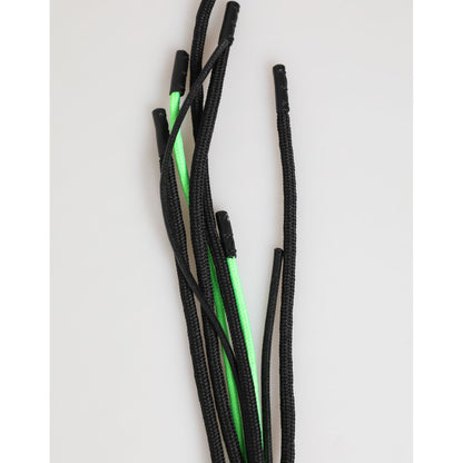 Dolce & Gabbana Polyester Multicolor Tape String DG Logo Keychain Keyring