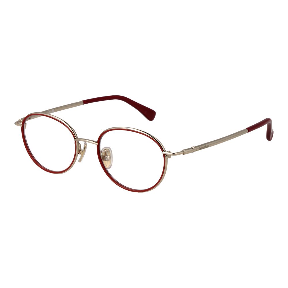 Max Mara Red Metal Glasses (Frames)