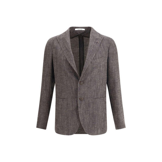 Tagliatore Herringbone patterned Blazer TA-1SMC26KAIC90019EN867-IT44 | XS