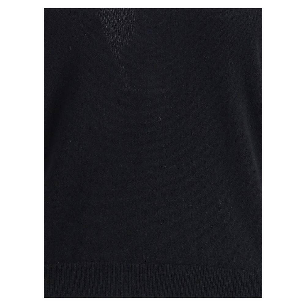 Allude Black Cashmere Cashmere Sweater