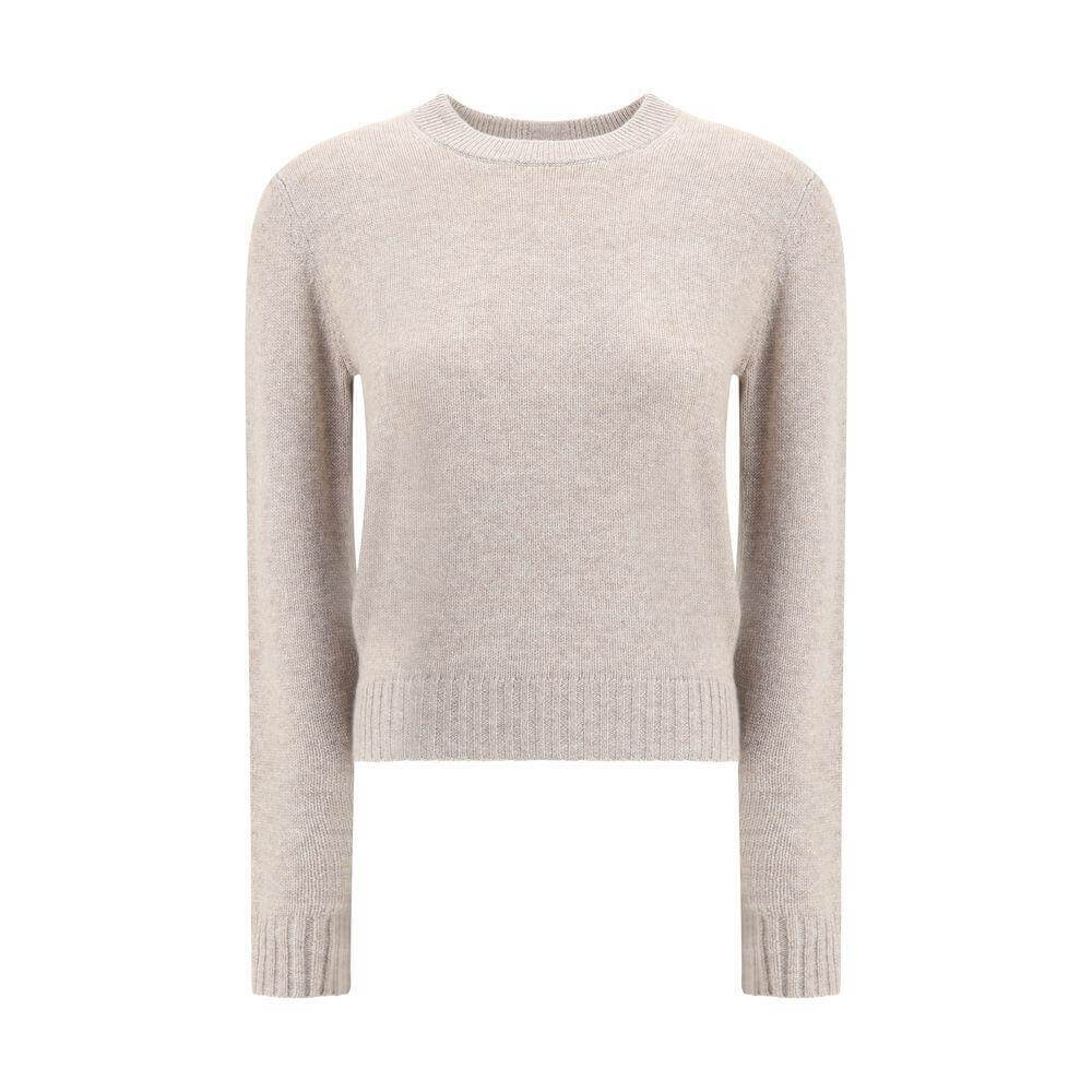 Allude Beige Cashmere Cashmere Sweater