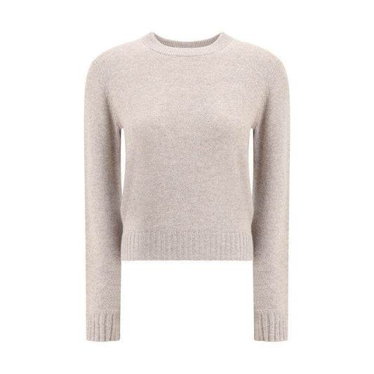 Allude Beige Cashmere Cashmere Sweater