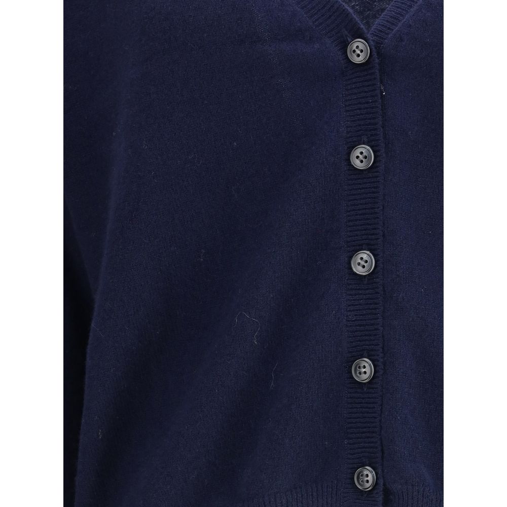 Lisa Yang Blue Cashmere Cardigan