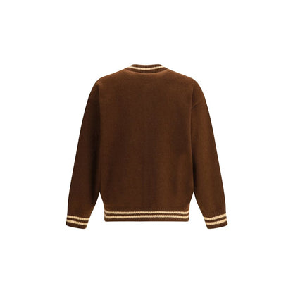 Laneus Brown Cashmere Bomber