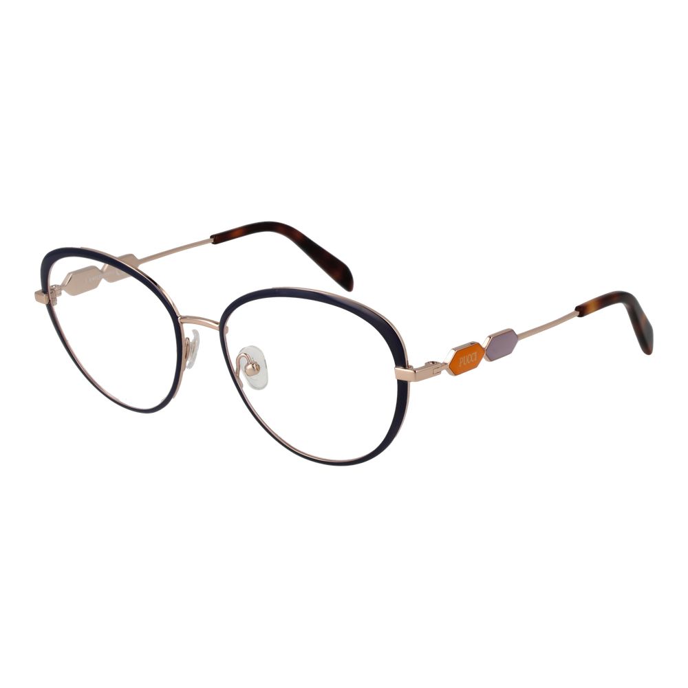 Emilio Pucci Blue Women Glasses Frame