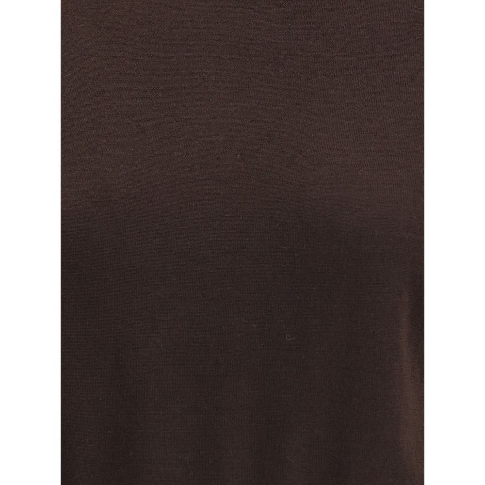 Petar Petrov Brown Merino Wool Top
