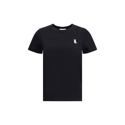 Maison Kitsuné Black Cotton T-Shirt