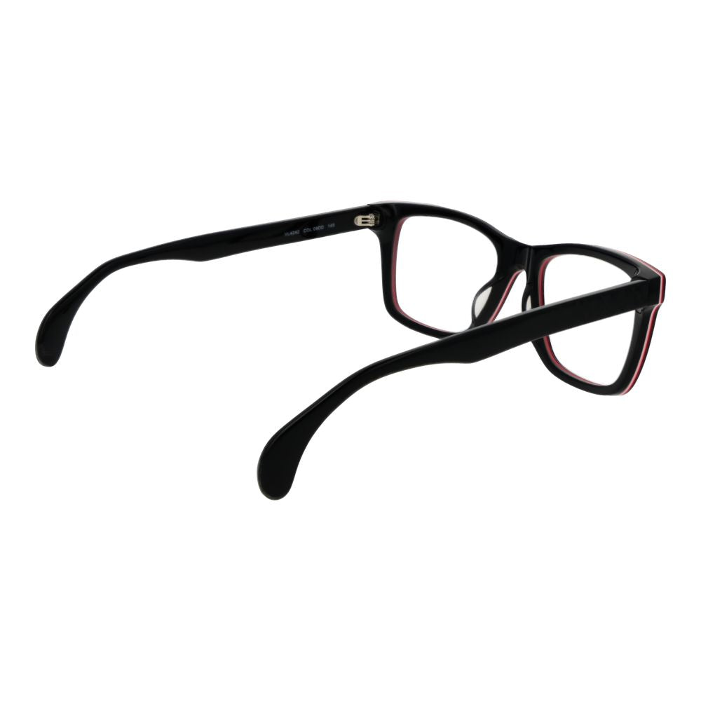 Lozza Blue Men Glasses Frame with blue cellulose acetate and full-rim rectangle style, size 54-18-145, demo lenses.