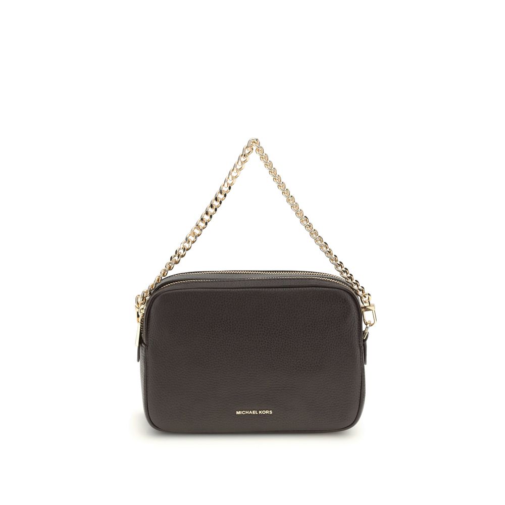 Michael Kors Brown Calf Leather Bos Taurus Shoulder Bag