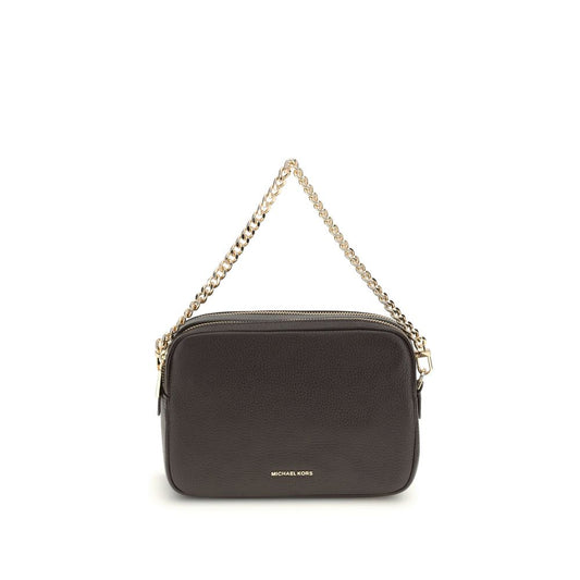 Michael Kors Brown Calf Leather Bos Taurus Shoulder Bag