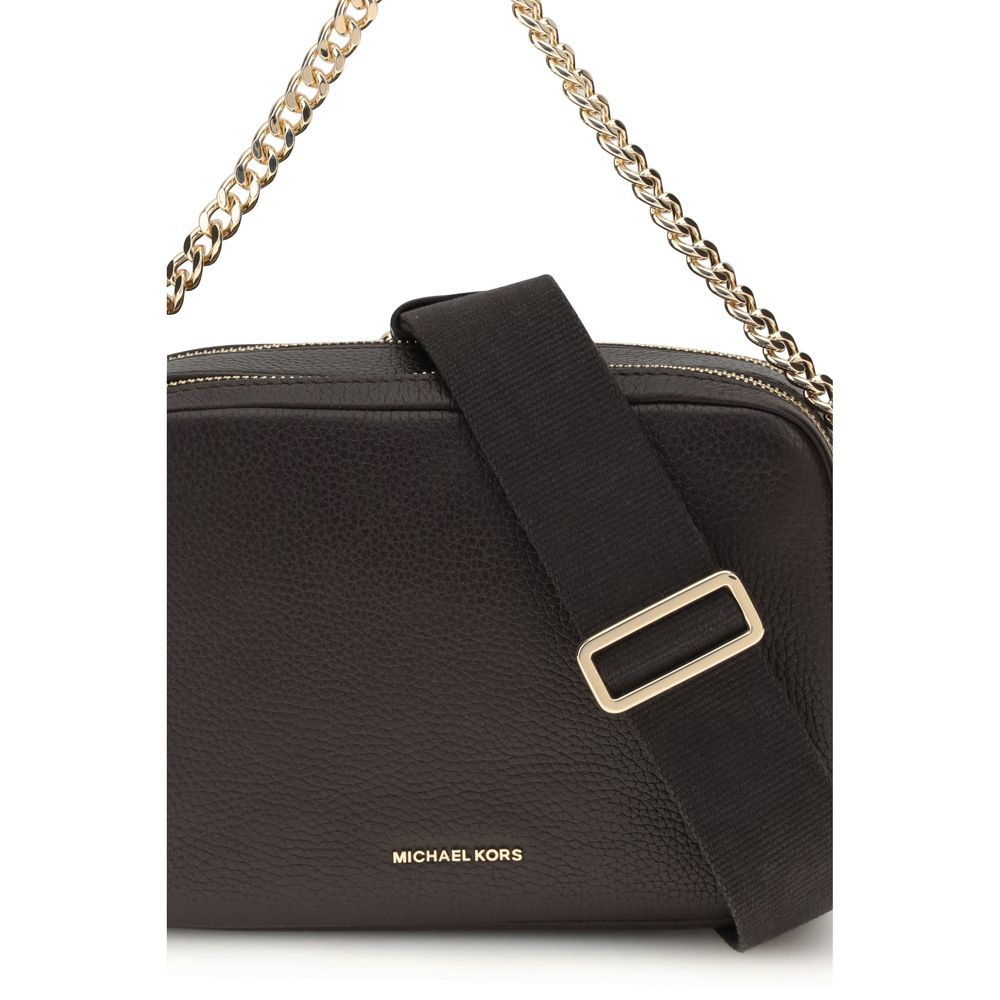 Michael Kors Brown Calf Leather Bos Taurus Shoulder Bag