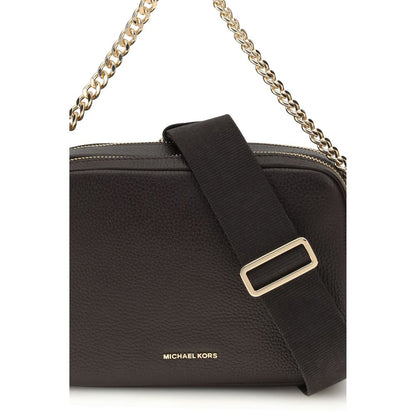 Michael Kors Brown Calf Leather Bos Taurus Shoulder Bag